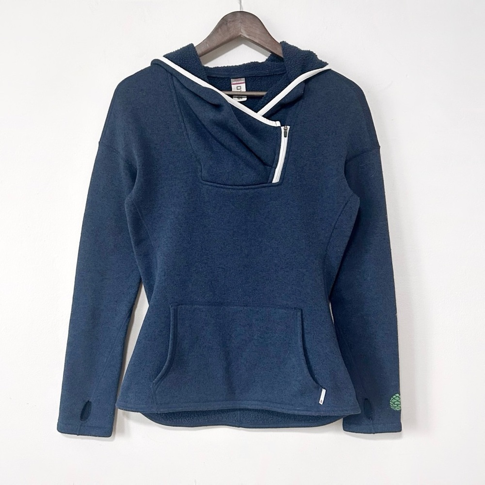 Stio sweetwater fleece jacket long sleeve zip thumb holes